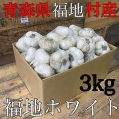 ハピノワ　福地村産　土付き　L 3kg 青森県産にんにく　夏坂ふぁーむ 福地村産 土付き L 3kg 青森県産にんにく 半生 半乾燥 夏坂ふぁ
