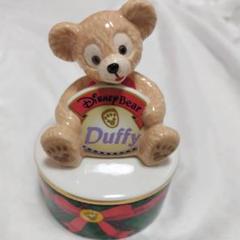 【希少】Duffy　初期　赤リボン　陶器　小物入れ