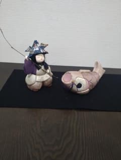 雛蔵】木目込人形鯉釣りC