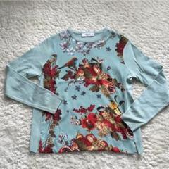 【美品】blugirlブルーガール ジャガード サマーニット Mサイズ 美品】blugirlブルーガール ジャガード サマーニット Mサイズ
