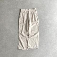 FRAMeWORK Philea クロップドフレアー リネン パンツ Lサイズ