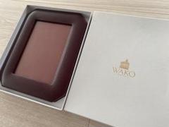 ☆イタリア製☆】和光 WAKO ワコウ 八角 レザー フォトフレーム