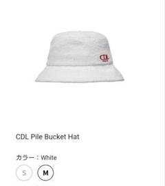 新品未使用 CDL TOKYO バケットハット 白 Mサイズ 登坂広臣