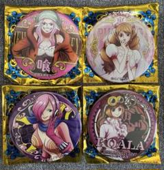 ワンピース 輩缶バッジ WORLD ボニー プリン レイジュ コアラ麦スト限定のサムネイル