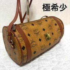 【極希少】MCM ヴィセトス ミニバレルバッグ ドラム型 ショルダーバッグ