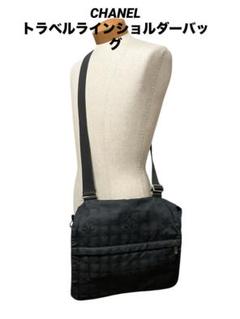 ●中古 CHANEL シャネル ニュートラベルラインラージメッセンジャーバッグのサムネイル