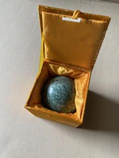 河南翡翠　丸玉　天然石