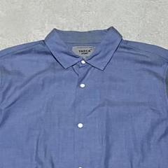 YAECA STUDY 13SS Comfort Shirt-Blue/XL切替
