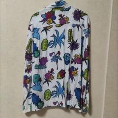 H&M お兄系 チャラ男 花柄 華柄 シャツ ワイルド