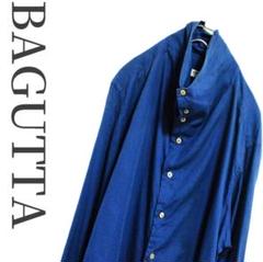 未使用★BAGUTTA バグッタ　MILANO ネイビーフリル袖シャツ　Sサイズ 2025年最新】Baguttaバグッタの人気アイテム - メルカリ