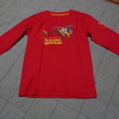 ELKLINE　長袖Tシャツ　赤　120