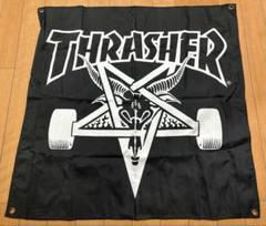 THRASHER スラッシャー 666 バナー2枚 ブラック