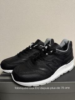 New Balance M997BSO 黒 NEW BALANCE M997BSO 997 BLACK BISON LEATHER MADE IN USA size