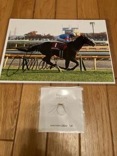 訳あり商品 イクイノックス 2021 東スポ杯2歳C・ルメール騎手直筆サイン 鬣 スポーツ選手