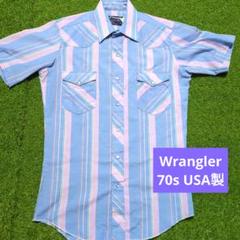 Wrangler　ウエスタンシャツ　70s　ホースタグ