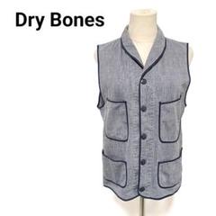 Dry Bones ダイヤモンド柄 ベスト M