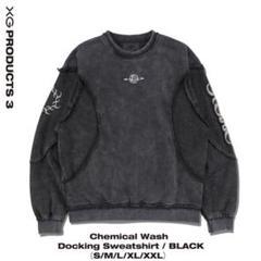XGALX Chemical Wash Docking Sweatshirt M