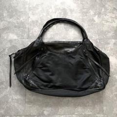 99aw PRADA ショルダーバッグ レザー archive PRADA Archive Black Leather Shoulder Bag – HIVE PRELOVED