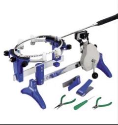 GOSEN バドミントンガット張り機AM200　収納BOX付き