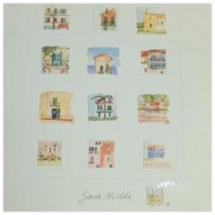Sara Midda 　サラ・ミッダ/南フランスの家々　直筆サイン入り