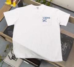 輝い LOEWE ロゴ入り メルカリ - L サイズ Tシャツ ホワイト トップス