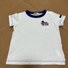 【新品未使用】ミキハウス　ダブルビー Tシャツ　140サイズ グレー Bくん ダブルB 半袖Tシャツ 140 ミキハウス Bくん 落書き風刺繍