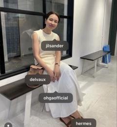 ジルサンダー　jilsander ジグザグパターン　ニットトップス　ドゥロワー