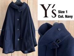 Y's yohji yamamoto Pコート ジャケットヨウジヤマモト ワイズ Y's for men yohji yamamoto レザーブルゾン（ME-Y07-700）