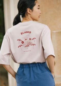 ADIEU TRISTESSE×BLANCO ICE CREAM コラボTシャツ
