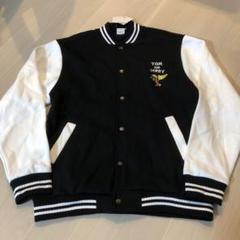 XLARGE×TomandJerry コラボ商品 スタジャン　黒　M xlarge トムとジェリーコラボスタジャン（トムとジェリー