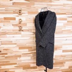 セオリー】ツイード ウール チェスター コート 裏地キュプラ S