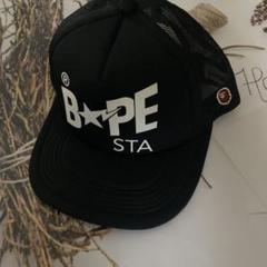 BAPE フライトキャップ　APE レア】BAPE パッチワーク フライトキャップ A・BATHING APE