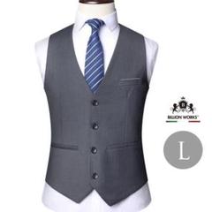 スーツ ベスト 礼服 メンズ メンズベスト インナーベスト 結婚式 人気 L