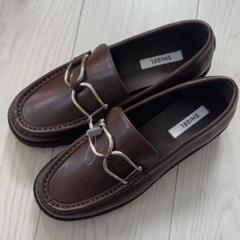 新品未使用　完売品　SNIDEL ベージュローファー SNIDEL（ローファー/革靴）のフリマアイテム一覧