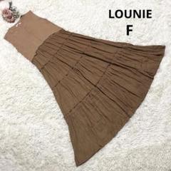 LOUNIE】ルーニィ F ワンピース ロング ティアード ノースリーブ