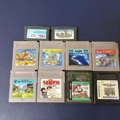 ゲームボーイソフト 8本セット+2本GBA
