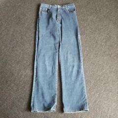 デニム ワイドパンツ ジーンズ