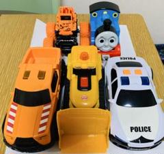 ミニカーセット トーマス 警察車両など