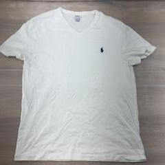 $ Polo Ralph Lauren ホワイト クルーネックTシャツ Lのサムネイル