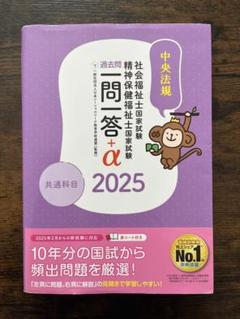 2025社会福祉士 精神保健福祉士国家試験 過去問 一問一答+α 共通科目