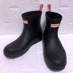 ★未使用保管品★25㎝～26㎝　HUNTER 長靴 黒 wft1000rma-ma1.jpg