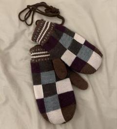 noroll 2019aw 手袋　ミトン NOROLL UFF MITTEN & GLOVE STRIPE / ノーロール ミトン