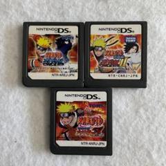 ニンテンドーDS NARUTO ナルト 忍列伝1、2 大結集3 3本セット