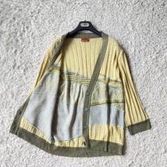 ミッソーニ ノースリーブ 長袖ロングカーディガン ニットセット 44 アイボリー ミッソーニ ノースリーブ 長袖ロングカーディガン ニットセット