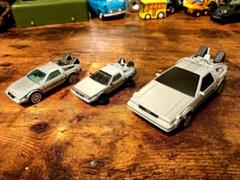 デロリアン ミニカー　3台セット