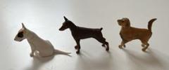 犬のフィギュア 3体セット(〜8/1迄夏価格)