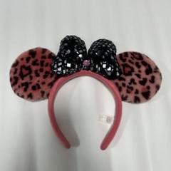 ディズニー ミニー ヒョウ柄 グレー ギャル ディズニーミニーヒョウ柄ファンキャップグレー - メルカリ