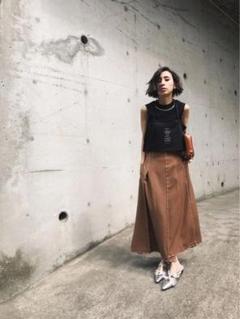 2025年最新】Ameri VINTAGE ロングスカートの人気アイテム