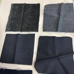 ［未使用ボタン］とスーツなどの補修布セット　ボタンまとめ売り