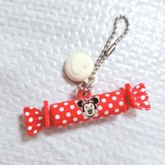 ディズニーリゾート　ミニー　キーホルダー　カプセルトイ